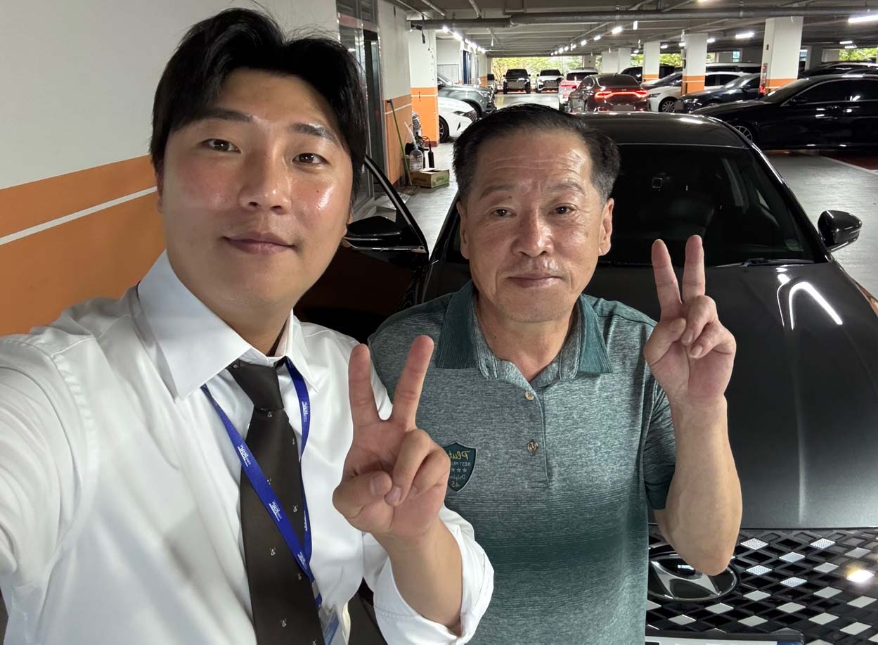 더뉴그랜저 중고차리스, 기존 고객님의 재상담으로 이어진 하이브리드 차량