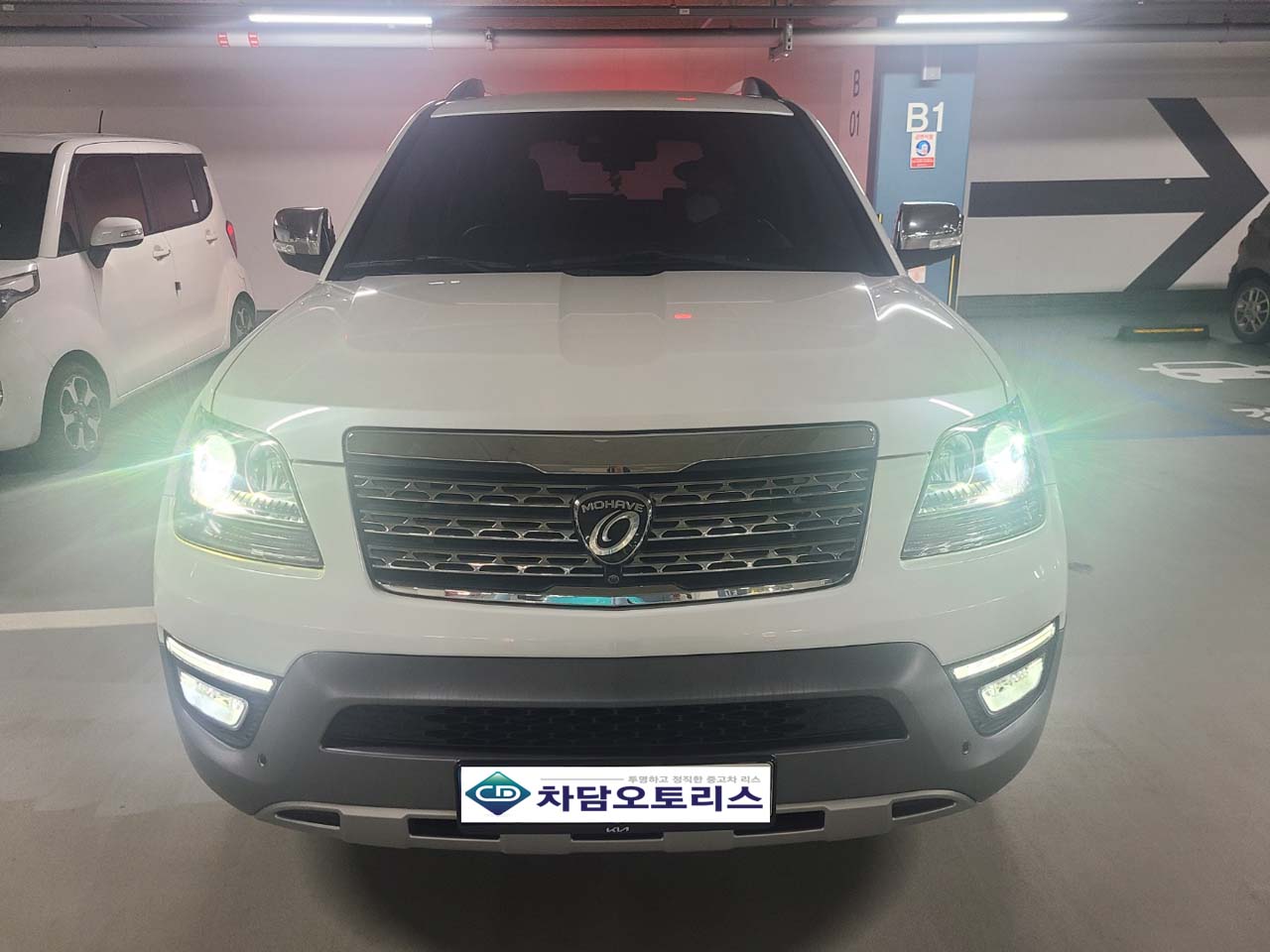 더뉴모하비 중고차리스 무사고와 풀옵션에 반해서