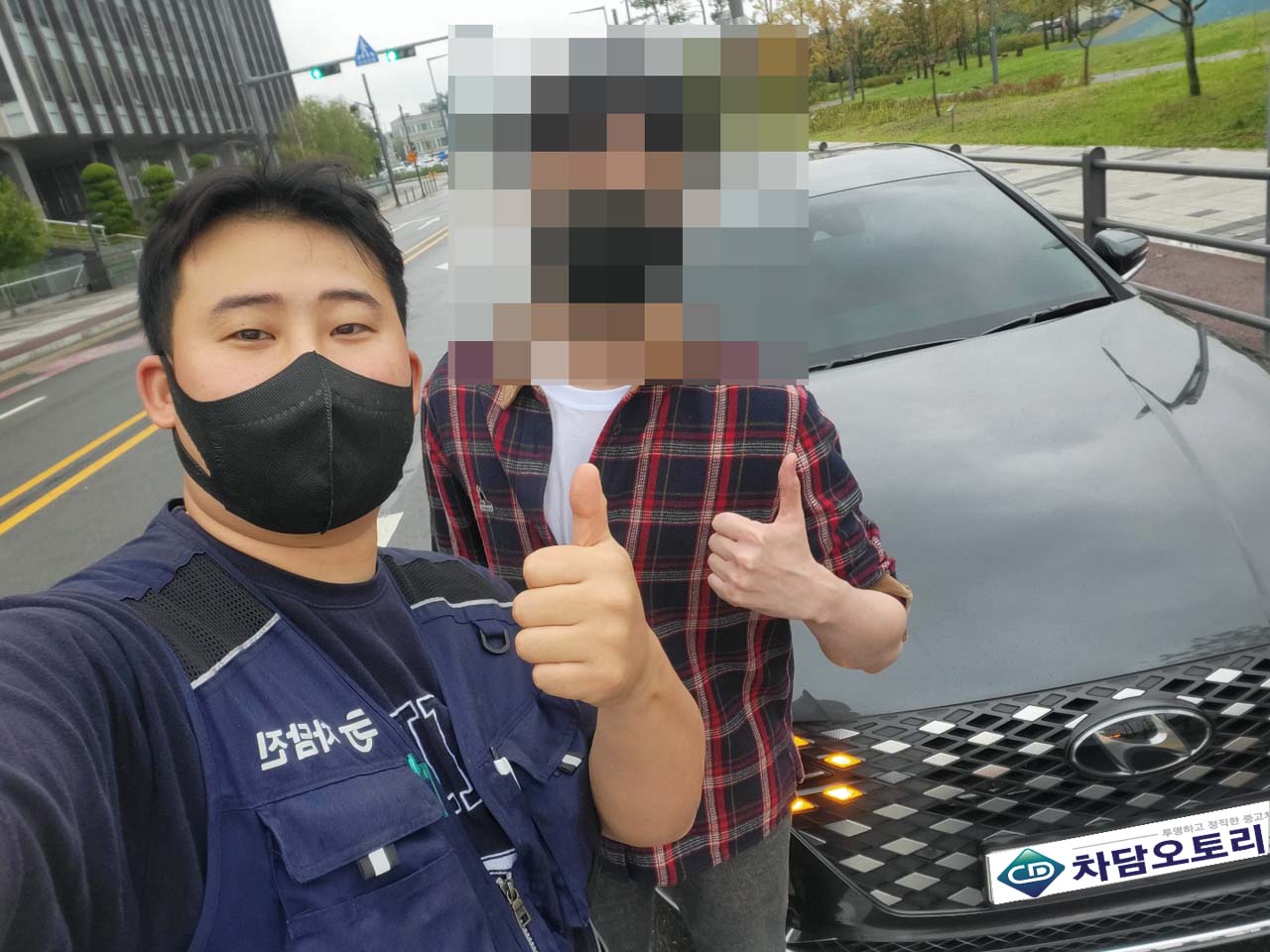 타 업체에 실망해 찾아준 고객님의 그랜저 하이브리드 중고차리스 후기