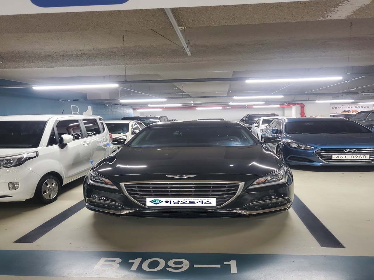 제네시스 G80 중고차리스 후 웃으며 떠난 고객님!