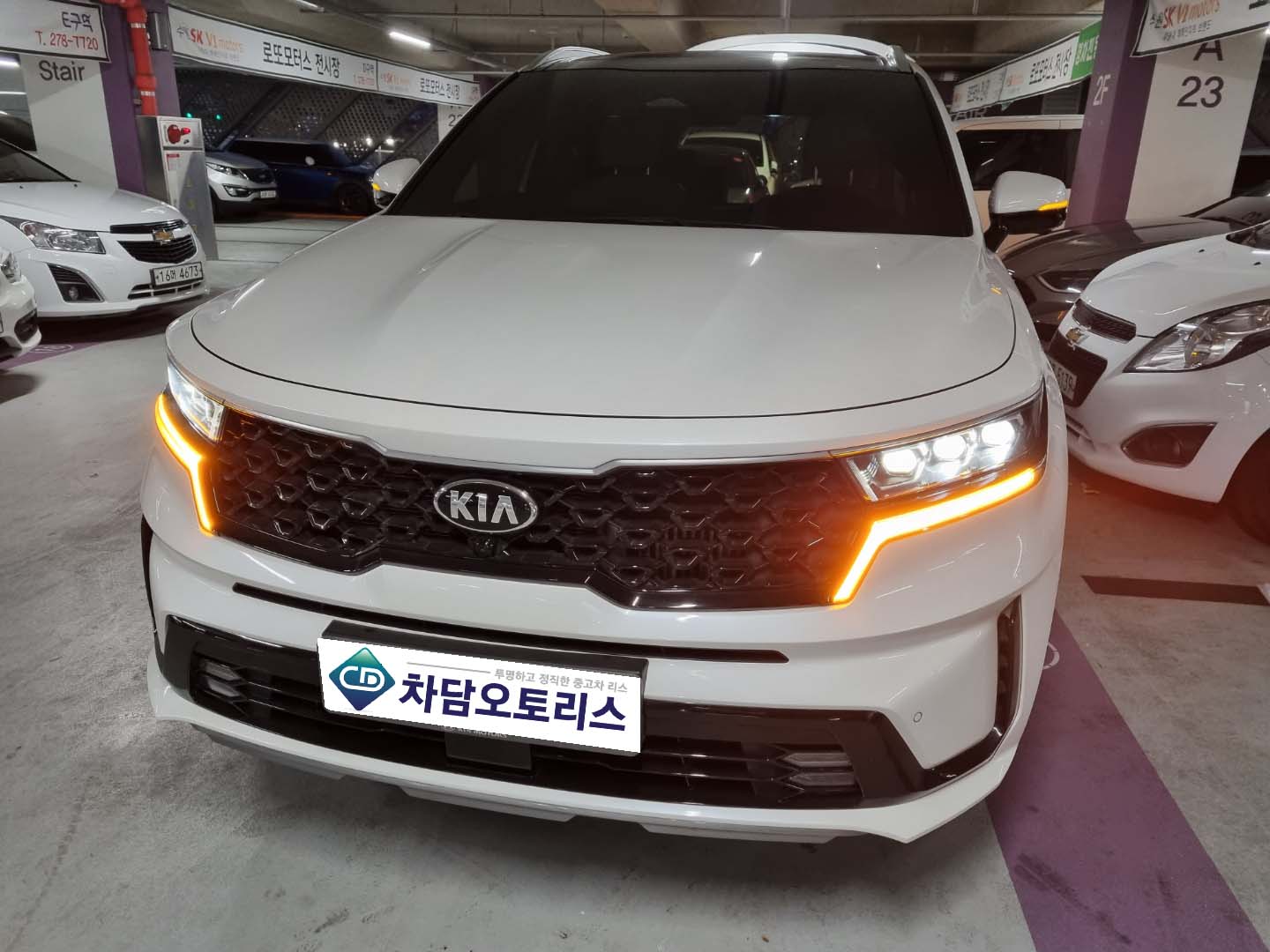 신차급의 연비 좋은 쏘렌토 하이브리드 중고차리스 후기
