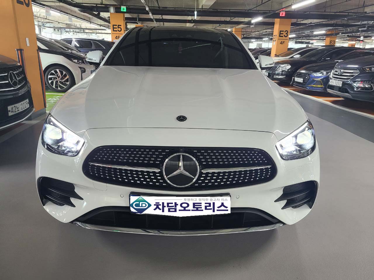 신차급 벤츠 E350 중고차리스 거래 후기