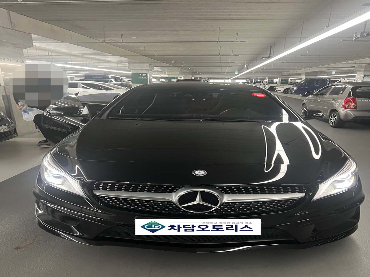 벤츠 CLA250 중고차리스 신차 같은 것으로~